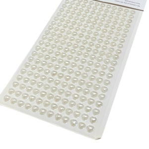 CORACAO ADESIVO PEROLA – 6 MM – CARTELA – MADU DISTRIBUIDORA