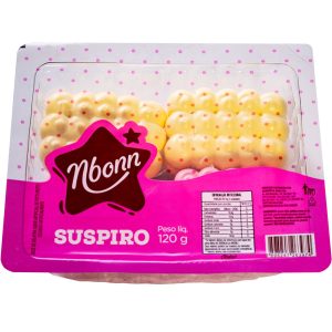 SUSPIRO COLORIDO COM 8UN 120GR