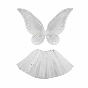 SAIA E ASA LIBELULA BRANCO 30CM