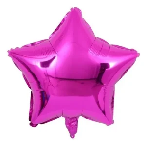 BALÃO METALIZADO ESTRELA 18 POLEGADAS (45CM) – PINK – 1 UNIDADE