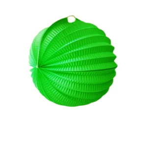 Acordeon de Papel Verde Limão 20cm