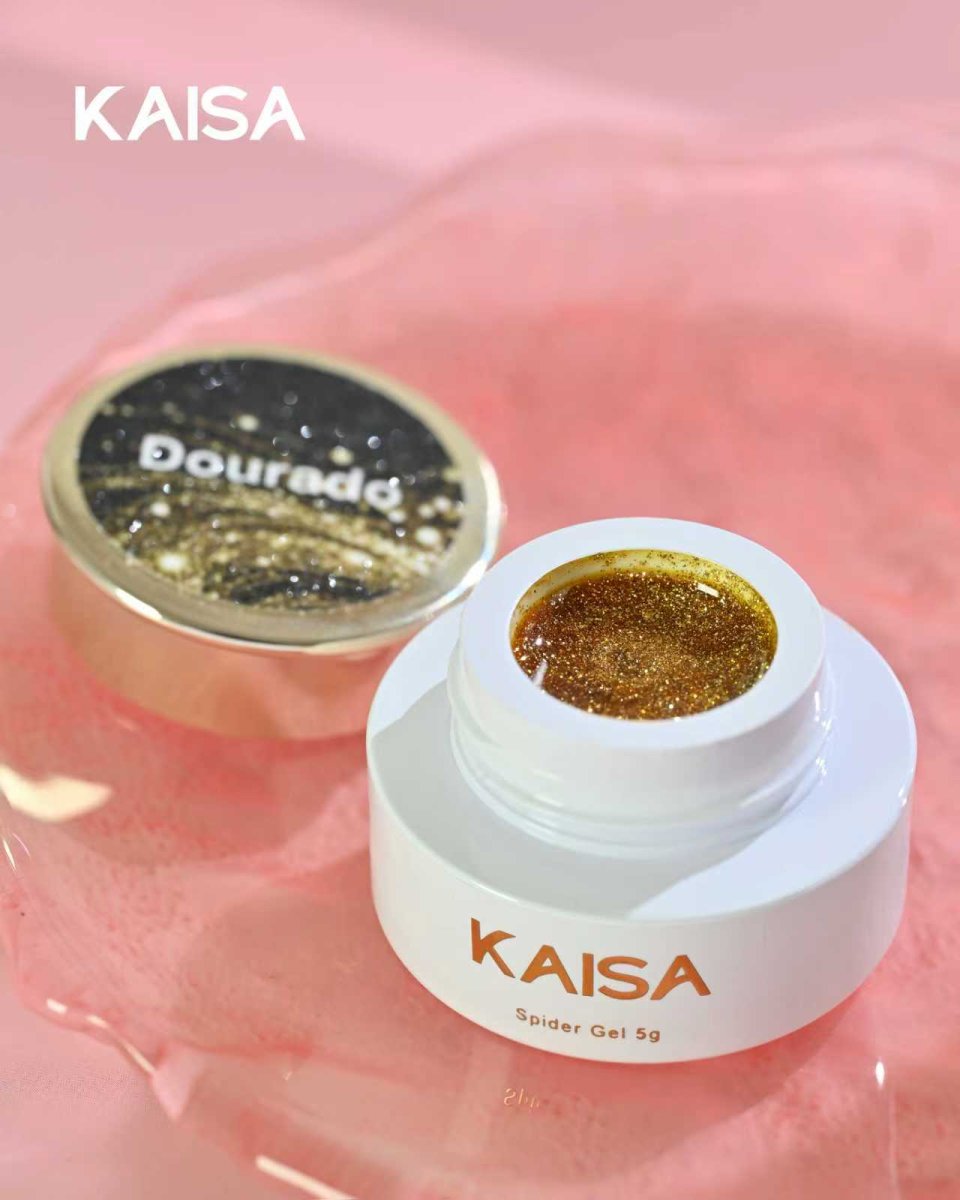 Spider Gel KAISA Luxo Dourado 5G – Fios Perfeitos para Nail Art Profissional - Image 2