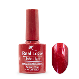 Esmalte em Gel – Linha Light – 8ml – Real Love P218
